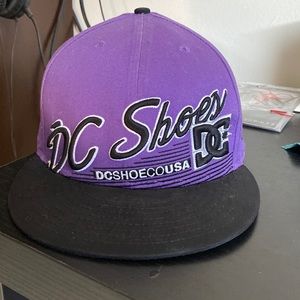 Purple DC Shoes Co. SnapBack Hat